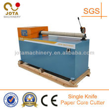 Single Knife Manual Paper Core Tube Cutting Machine, Thick Paper Tube Recutter, Paper Core Rolling Machine